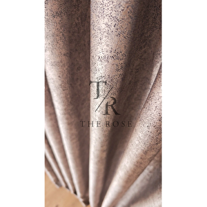 Lyra Fon Perde Kahve, Tek Kanat, Pileli, Yeni Sezon, Kırışmaz, Kuşak Hediyeli 70x270 cm
