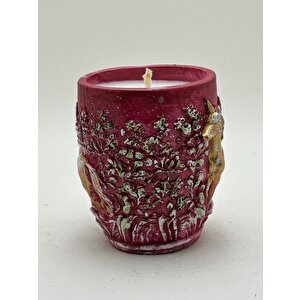 Yılbaşı Unicorn Mumluk - Vanilya Kokulu Soya Mumu