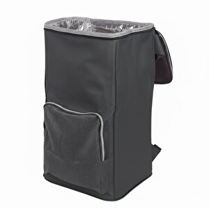 Buzluklu Termal Pazar Arabası – Katlanabilir Alüminyum Şase, Büyük Hacim, Sessiz Tekerlek