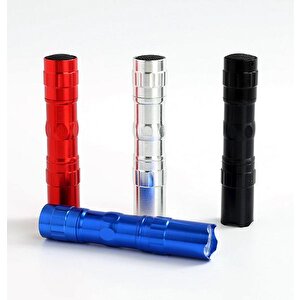 Valkyrie 4 Adet Fener Seti - Alüminyum Kasa - 4 Farklı Renk - Cep Feneri - Tutma İpli