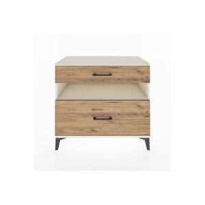 Hyperion Şifonyer Tek Raflı 2 Çekmeceli 88x44x80 Aytaşı-çam