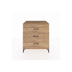 Kronos Şifonyer 3 Çekmeceli 88x59x96 Çam-çam