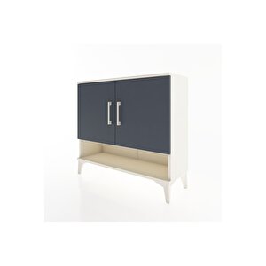 Arges Şifonyer 2 Raflı 2 Kapaklı 88x30x80 Aytaşı-antrasit