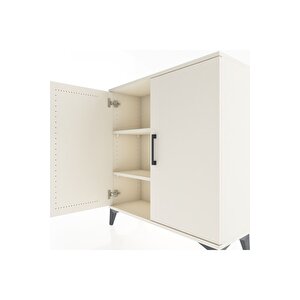 Arges Şifonyer 2 Raflı 2 Kapaklı 88x30x96 Aytaşı-aytaşı