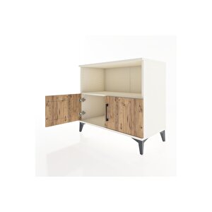 Hyperion Şifonyer Tek Raflı 2 Kapaklı 88x44x80 Aytaşı-çam