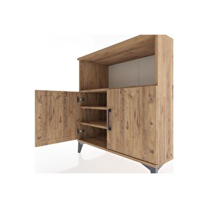 Hyperion Şifonyer 3 Raflı 2 Kapaklı 88x44x96 Çam-çam