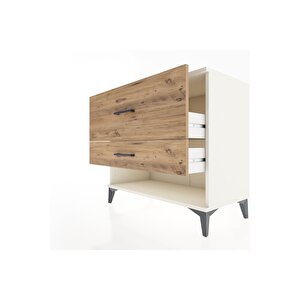 Hyperion Şifonyer 2 Çekmeceli 88x44x80 Aytaşı-çam