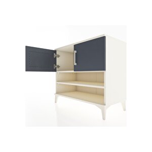 Hyperion Şifonyer 2 Raflı 2 Kapaklı 88x44x80 Aytaşı-antrasit