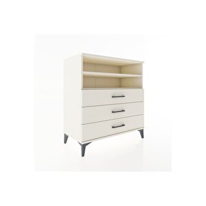 Hyperion Şifonyer 2 Raflı 3 Çekmeceli 88x44x96 Aytaşı-aytaşı