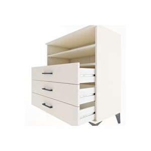 Hyperion Şifonyer 2 Raflı 3 Çekmeceli 88x44x96 Aytaşı-aytaşı