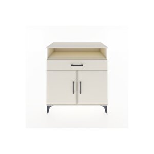 Hyperion Şifonyer 2 Raflı Tek Çekmeceli 2 Kapaklı 88x44x96 Aytaşı-aytaşı