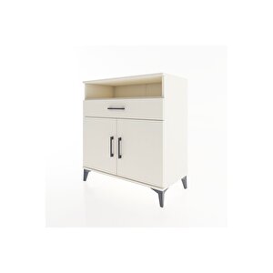 Hyperion Şifonyer 2 Raflı Tek Çekmeceli 2 Kapaklı 88x44x96 Aytaşı-aytaşı