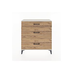 Arges Şifonyer 3 Çekmeceli 88x30x96 Aytaşı-çam