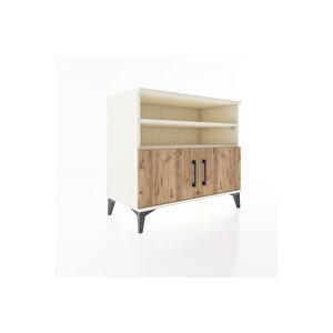 Hyperion Şifonyer 3 Raflı 2 Kapaklı 88x44x80 Aytaşı-çam