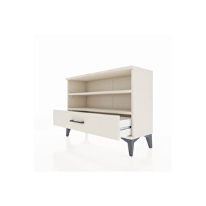 Arges Şifonyer 2 Raflı Tek Çekmeceli 88x30x64 Aytaşı-aytaşı