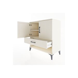 Hyperion Şifonyer 2 Raflı Tek Çekmeceli 2 Kapaklı 88x44x96 Aytaşı-aytaşı