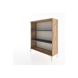 Arges Şifonyer 2 Raflı 88x30x106 Çam-antrasit