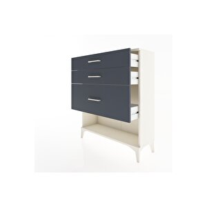 Arges Şifonyer 3 Çekmeceli 88x30x106 Aytaşı-antrasit