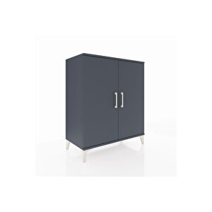 Hyperion Şifonyer 2 Kapaklı 88x44x106 Antrasit-antrasit