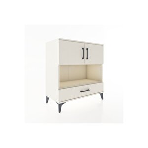 Hyperion Şifonyer 2 Raflı Tek Çekmeceli 2 Kapaklı 88x44x96 Aytaşı-aytaşı