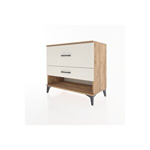 Hyperion Şifonyer 2 Çekmeceli 88x44x80 Çam-aytaşı