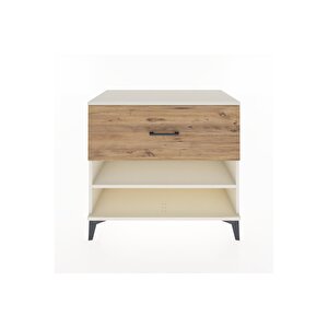 Hyperion Şifonyer Tek Raflı Tek Çekmeceli 88x44x80 Aytaşı-çam