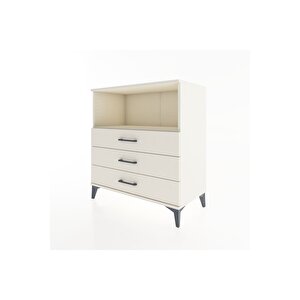 Hyperion Şifonyer Tek Raflı 3 Çekmeceli 88x44x96 Aytaşı-aytaşı