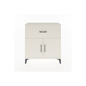 Arges Şifonyer Tek Raflı Tek Çekmeceli 2 Kapaklı 88x30x96 Aytaşı-aytaşı