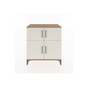 Hyperion Şifonyer 2 Raflı 4 Kapaklı 88x44x96 Çam-aytaşı