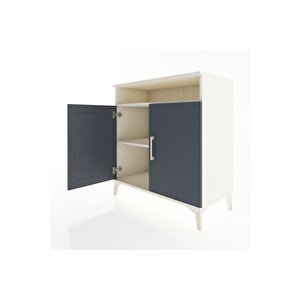 Hyperion Şifonyer 2 Raflı 2 Kapaklı 88x44x96 Aytaşı-antrasit