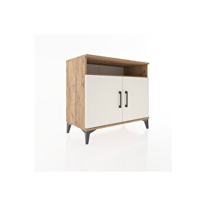 Hyperion Şifonyer 3 Raflı 2 Kapaklı 88x44x80 Çam-aytaşı