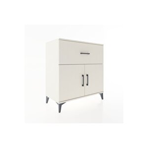 Hyperion Şifonyer 2 Raflı Tek Çekmeceli 2 Kapaklı 88x44x96 Aytaşı-aytaşı