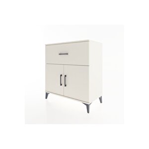 Hyperion Şifonyer 2 Raflı Tek Çekmeceli 2 Kapaklı 88x44x96 Aytaşı-aytaşı