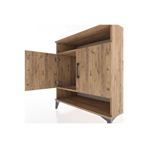 Hyperion Şifonyer 2 Raflı 2 Kapaklı 88x44x96 Çam-çam