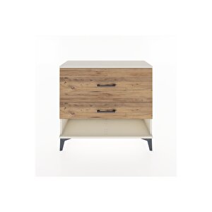 Arges Şifonyer 2 Çekmeceli 88x30x80 Aytaşı-çam