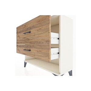 Arges Şifonyer 2 Çekmeceli 88x30x80 Aytaşı-çam