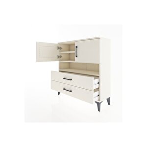 Arges Şifonyer 3 Raflı 2 Çekmeceli 2 Kapaklı 88x30x96 Aytaşı-aytaşı