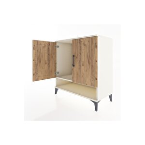 Hyperion Şifonyer Tek Raflı 2 Kapaklı 88x44x96 Aytaşı-çam