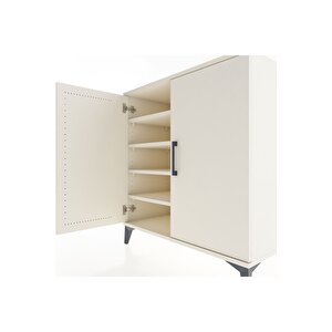 Hyperion Şifonyer 4 Raflı 2 Kapaklı 88x44x96 Aytaşı-aytaşı