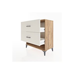 Hyperion Şifonyer 2 Çekmeceli 88x44x96 Çam-aytaşı