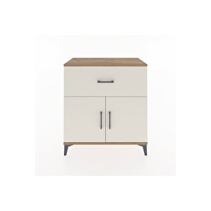 Hyperion Şifonyer Tek Çekmeceli 2 Kapaklı 88x44x96 Çam-aytaşı