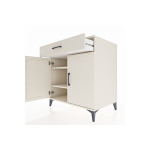 Kronos Şifonyer 2 Raflı Tek Çekmeceli 2 Kapaklı 88x59x96 Aytaşı-aytaşı