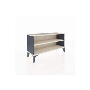 Arges Şifonyer Tek Raflı 88x30x48 Antrasit-aytaşı