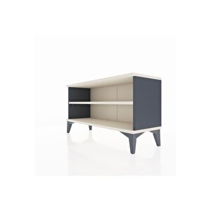 Arges Şifonyer Tek Raflı 88x30x48 Antrasit-aytaşı