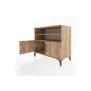 Hyperion Şifonyer 2 Raflı 2 Kapaklı 88x44x80 Çam-çam