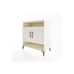 Hyperion Şifonyer 3 Raflı 2 Kapaklı 88x44x96 Aytaşı-aytaşı