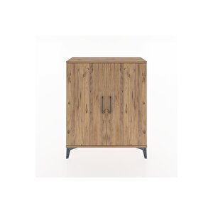 Arges Şifonyer Tek Raflı 2 Kapaklı 88x30x106 Çam-çam