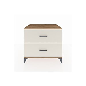 Kronos Şifonyer 2 Çekmeceli 88x59x80 Çam-aytaşı