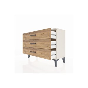 Arges Şifonyer 3 Çekmeceli 88x30x64 Aytaşı-çam