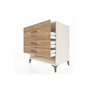Kronos Şifonyer 3 Çekmeceli 88x59x96 Aytaşı-çam